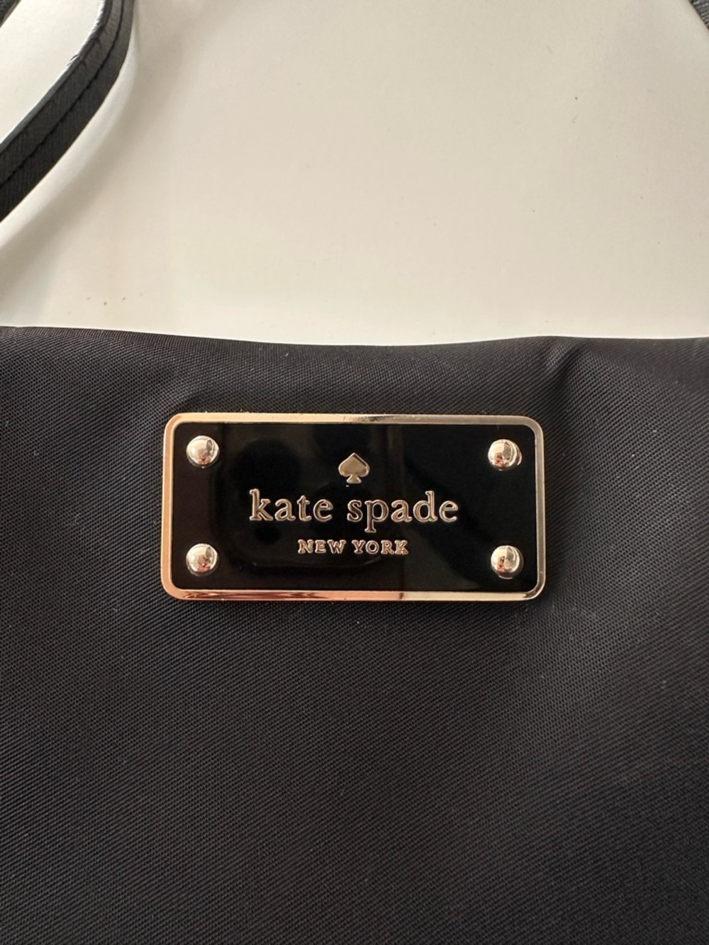 kate spade Black Nylon Tote with Leather Handles - Picture 2 of 7